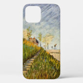 ビンセント・ヴァン・ゴッホのポンデクリシー州セーヌの銀行 Case-Mate iPhoneケース (裏面)