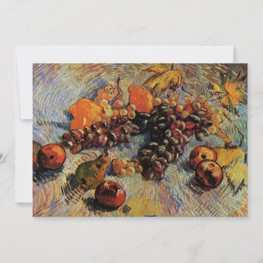 ビンセント・ヴァン・ゴッホのリンゴ、梨、レモン、ブドウ (正面)