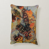 ビンセント・ヴァン・ゴッホのリンゴ、梨、レモン、ブドウ アクセントクッション (裏面(縦))