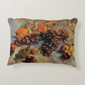 ビンセント・ヴァン・ゴッホのリンゴ、梨、レモン、ブドウ アクセントクッション (裏面)