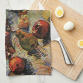 ビンセント・ヴァン・ゴッホのリンゴ、梨、レモン、ブドウ キッチンタオル (四つ折り)