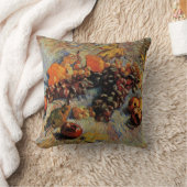 ビンセント・ヴァン・ゴッホのリンゴ、梨、レモン、ブドウ クッション (ブランケット)