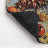 ビンセント・ヴァン・ゴッホのリンゴ、梨、レモン、ブドウ マウスパッド (コーナー)