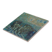 ビンセント・ヴァン・ゴッホの囚人が運動する タイル (側面)