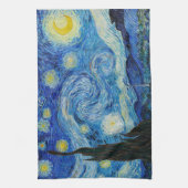 ビンセント・ヴァン・ゴッホの星空の夜 キッチンタオル (縦)