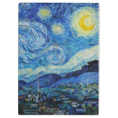 ビンセント・ヴァン・ゴッホの星空の夜 クリップボード (裏面)