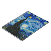 ビンセント・ヴァン・ゴッホの星空の夜 ノートブック (左側)