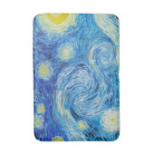 ビンセント・ヴァン・ゴッホの星空の夜 バスマット (正面縦)