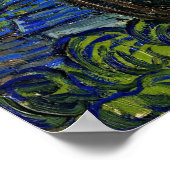 ビンセント・ヴァン・ゴッホの星空の夜 ポスター (角)