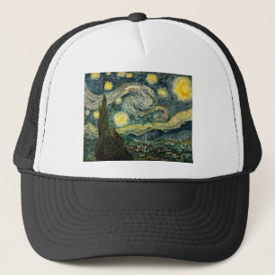 ビンセント・ヴァン・ゴッホの星空の夜(1889年) キャップ