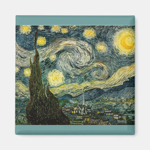 ビンセント・ヴァン・ゴッホの星空の夜(1889年) マグネット