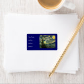 ビンセント・ヴァン・ゴッホの星空の夜(1889年) ラベル (インサイチュ)