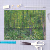 ビンセント・ヴァン・ゴッホの木々と低成長 薄葉紙 (クラフト)