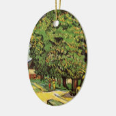 ビンセント・ヴァン・ゴッホの桜の木 セラミックオーナメント (左)