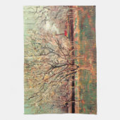 ビンセント・ヴァン・ゴッホの梅の花の果樹園 キッチンタオル (縦)