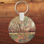 ビンセント・ヴァン・ゴッホの梅の花の果樹園 キーホルダー (正面)