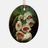 ビンセント・ヴァン・ゴッホの芍薬の花瓶 セラミックオーナメント (右)