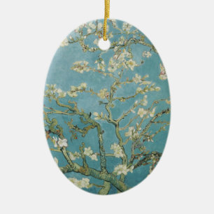 ビンセント・ヴァン・ゴッホの花のアーモンドの木 セラミックオーナメント