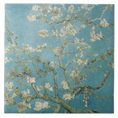 ビンセント・ヴァン・ゴッホの花のアーモンドの木 タイル (正面)