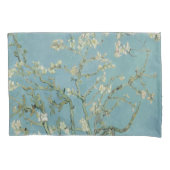 ビンセント・ヴァン・ゴッホの花のアーモンドの木 枕カバー (正面)