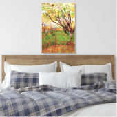 ビンセント・ヴァン・ゴッホの花の果樹園 キャンバスプリント (インサイチュ (寝室))