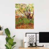 ビンセント・ヴァン・ゴッホの花の果樹園 ポスター (ホームオフィス)