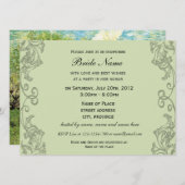 ビンセント・ヴァン・ゴッホの花の果樹園。 招待状 (正面/裏面)