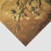 ビンセント・ヴァン・ゴッホの赤と白のカーネーション 薄葉紙 (詳細)