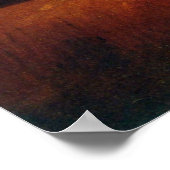 ビンセント・ヴァン・ゴッホの野原の古い塔 ポスター (角)