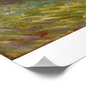 ビンセント・ヴァン・ゴッホの青い花瓶の中の花 ポスター (角)