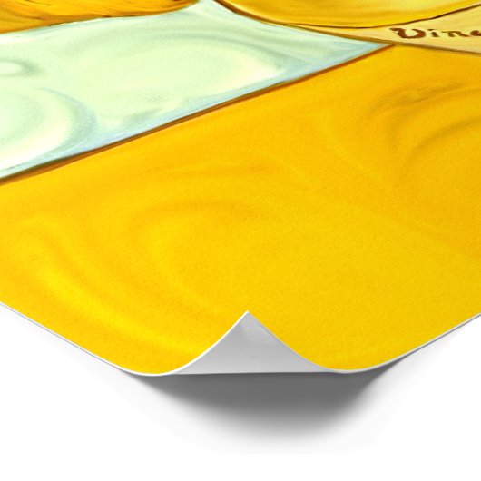 ビンセント・ヴァン・ゴッホの黄色のひまわり絵画の1888年 ポスター (角)