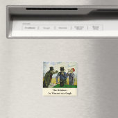 ビンセント・ヴァン・ゴッホの『酒飲み』 マグネット (インサイチュ (食洗機))