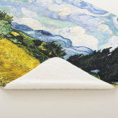 ビンセント・ヴァン・ゴッホサイプレスの小麦畑 シェルパブランケット (3/4)