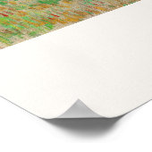 ビンセント・ヴァン・ゴッホザピンクオーチャードアートプリントレトロ ポスター (角)