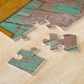 ビンセント・ヴァン・ゴッホズ・ザ・ベッドルーム(1889) ジグソーパズル (側面)