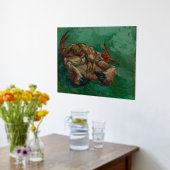 ビンセント・ヴァン・ゴッホバック・カニ 箔ポスター (レイダウン (キッチン))