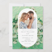 ビンセント・ヴァン・ゴッホバラフローラ結婚写真 招待状 (正面)