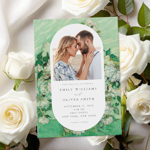 ビンセント・ヴァン・ゴッホバラフローラ結婚写真 招待状