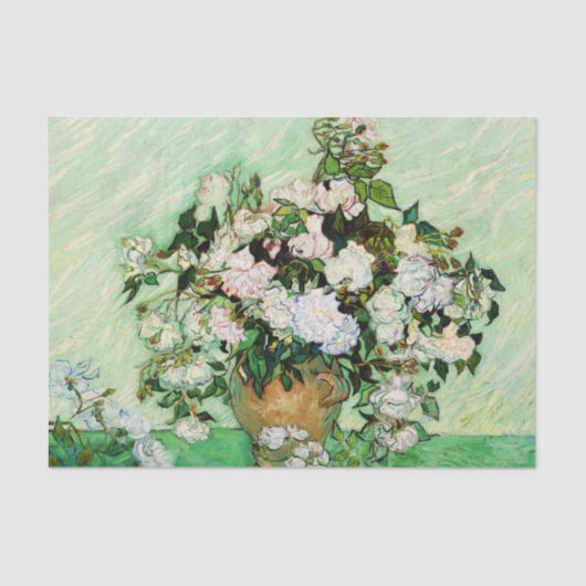 ビンセント・ヴァン・ゴッホバラ（1890年） 薄葉紙 (正面)