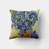 ビンセント・ヴァン・ゴッホブルーアイリス クッション (裏面)