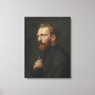 ビンセント・ヴァン・ゴッホポートレートbyジョン・ラッセル キャンバスプリント