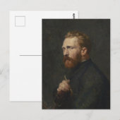 ビンセント・ヴァン・ゴッホポートレートbyジョン・ラッセル ポストカード (正面/裏面)