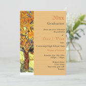 ビンセント・ヴァン・ゴッホ卒業の桑の木 招待状 (スタンド正面)