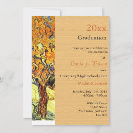 ビンセント・ヴァン・ゴッホ卒業の桑の木 招待状