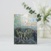 ビンセント・ヴァン・ゴッホ囚人が運動する(ドーレ後) ポストカード (スタンド正面)