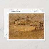 ビンセント・ヴァン・ゴッホ姿とダネス ポストカード (正面/裏面)