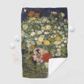 ビンセント・ヴァン・ゴッホ花束の花が花瓶に ゴルフタオル (インサイチュ)