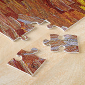 ビンセント・ヴァン・ゴッホ花瓶に3本のひまわり ジグソーパズル (側面)