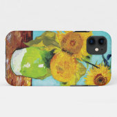 ビンセント・ヴァン・ゴッホ花瓶に3本のひまわり Case-Mate iPhoneケース (裏面(横))