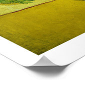 ビンセント・ヴァン・ゴッホ花瓶のポストに15のひまわり ポスター (角)